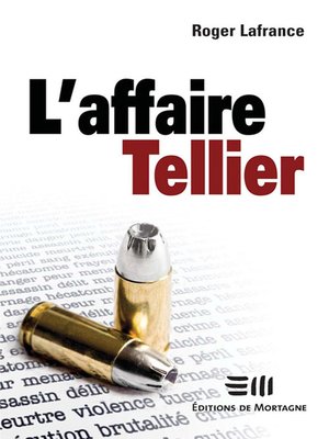 cover image of L'affaire Tellier
